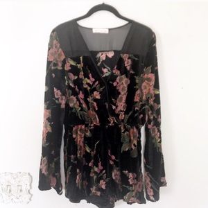 NEW: Band of Gypsies Floral Romper